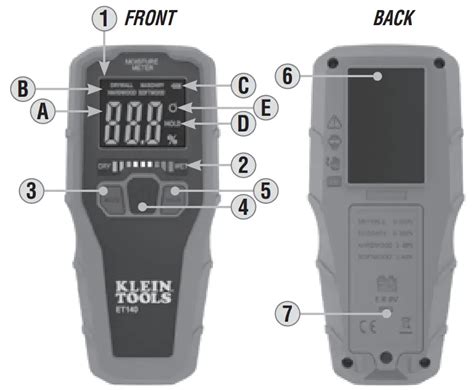 klein moisture meter manual pdf